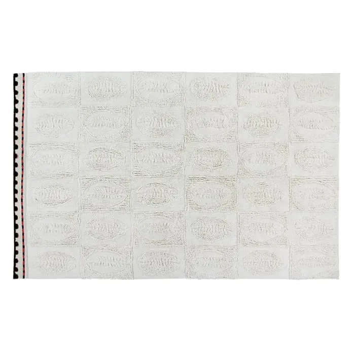 Tapis ethnique laine Bahari beige - 200 x 300 cm-0