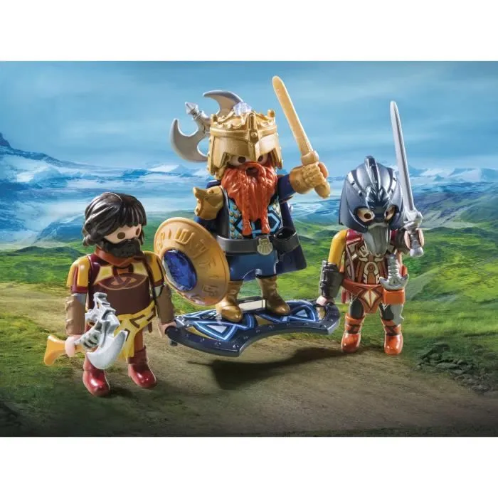 PLAYMOBIL - Knights - Roi des nains - Nouveauté 2019 - Mixte - A partir de 5 ans-2