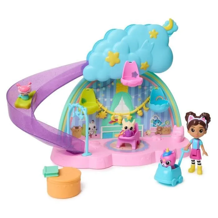 SPIN MASTER PLAYSET NURSERIE CHATONS Gabby et la Maison Magique-0
