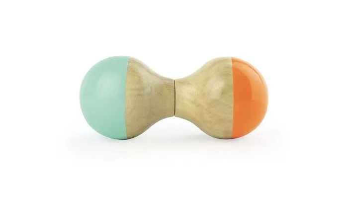 Hochet maracas en bois - VILAC - Hochet - Mixte - Beige - Bébé-1