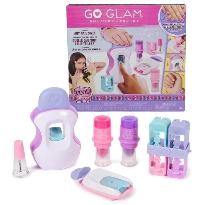 SPIN MASTER COOL MAKER - Coffret Go Glam Nail Studio-0