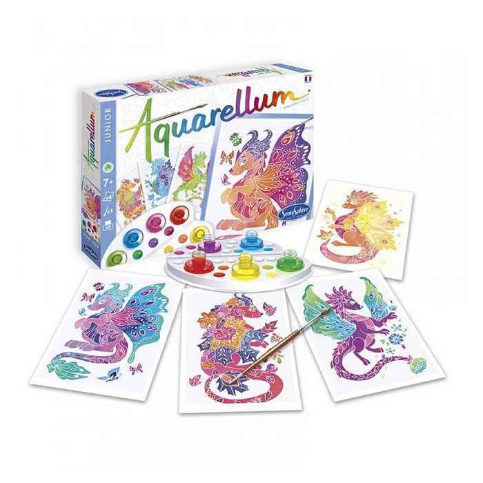 Aquarellum junior Les dragons-1
