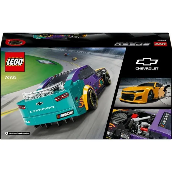 LEGO® Speed Champions 76935 NASCAR Next Gen Chevrolet Camaro ZL1 - Set Voiture de Course-5