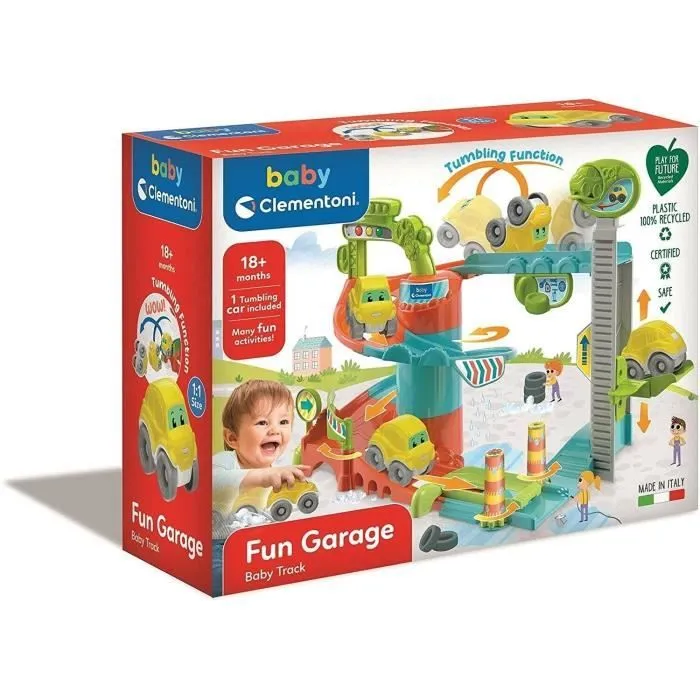 Jeu Clementoni - Fun garage - 17404 - Dès 18 mois-1