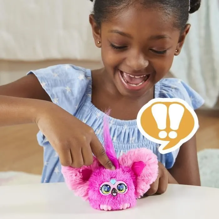 Furby Furblets Flo-Flo, Mini peluche électronique pour filles et garçons, plus de 45 sons, à partir de 6 ans, Hasbro-3