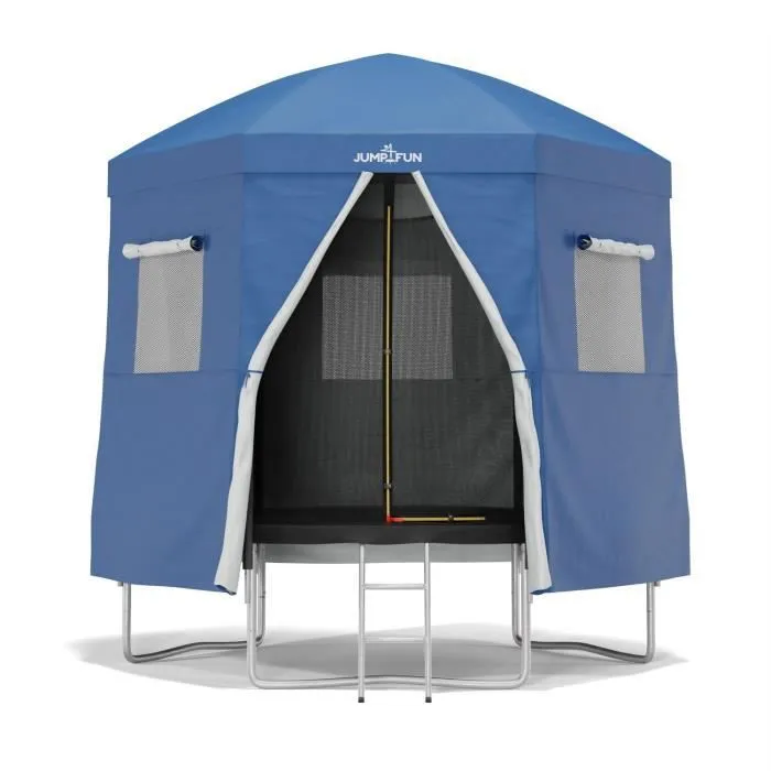 Tente camping et cabane pour trampoline 8FT-244cm - Bleu-0
