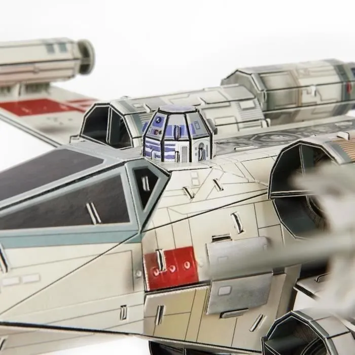 Star Wars - CHASSEUR X-WING - Maquette 4D à construire - 28 cm-4