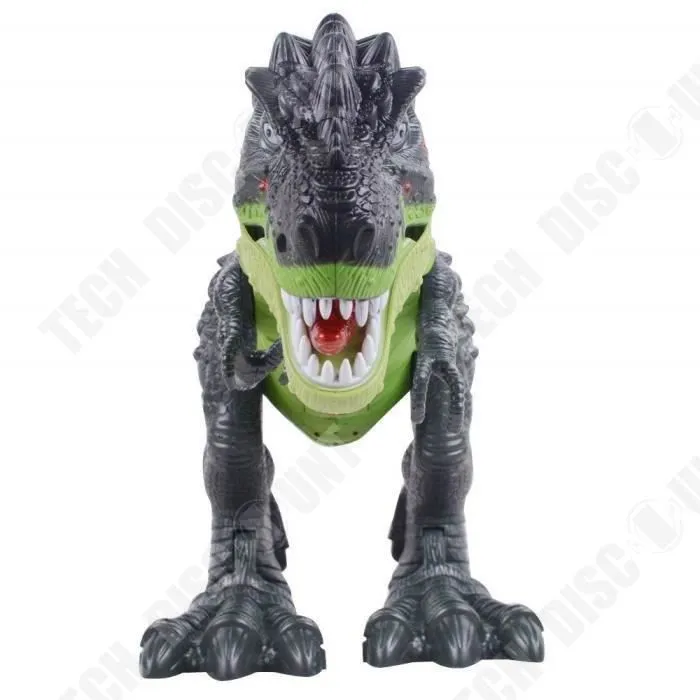 TD® Jouet Electrique Dinosaures, Simulation Tyrannosaurus Rex Model, Simulation Musical - Cadeau Pour l'Anniversaire des Enfants ou-2