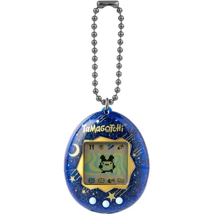 Tamagotchi - BANDAI - Tamagotchi original - Starry Night - animal électronique virtuel avec écran couleur, 3 boutons et jeux-0