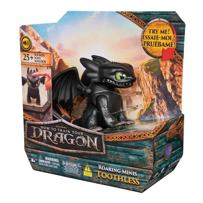 SPIN MASTER MINI DRAGON INTERACTIF KROKMOU Dragons Movie-5