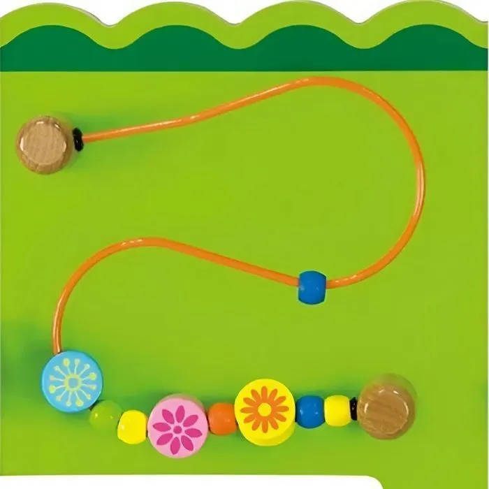Panneau d'activités mural - Viga Toys - Crocodile - Motricité fine - Apprentissage - 12 mois et plus-3