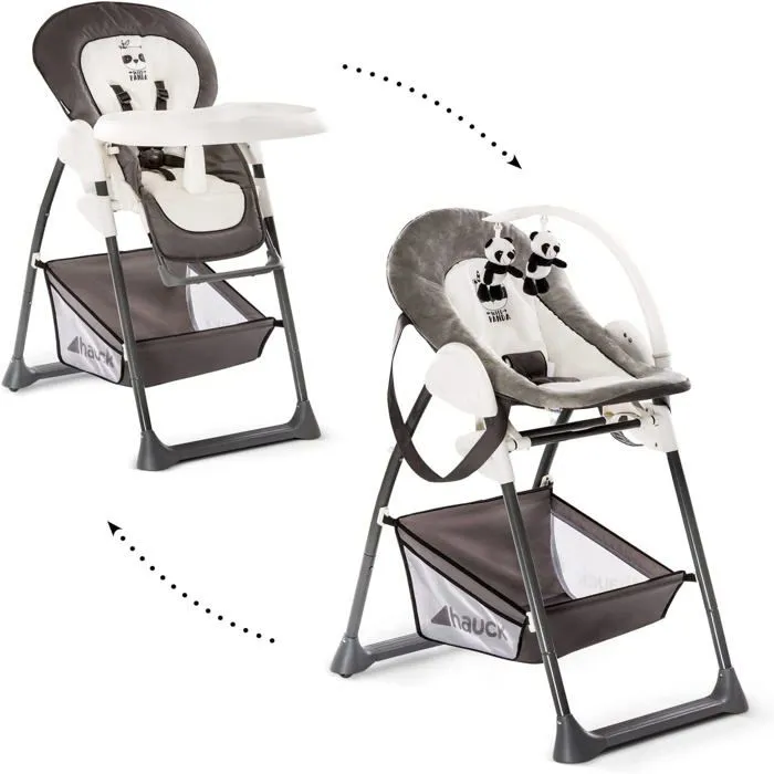 Sit N Relax Chaise Haute 3 en 1 Wild Panda-0