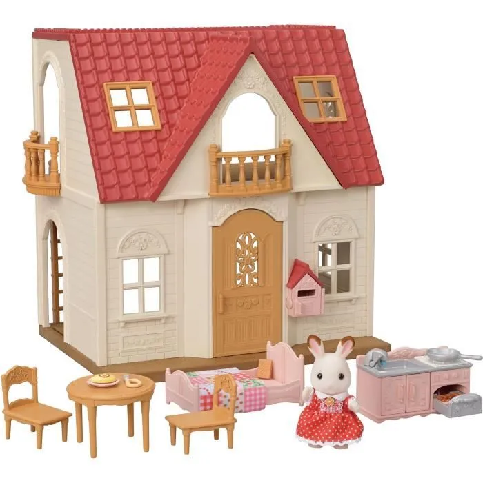 SYLVANIAN FAMILIES - 5567 - Le cosy cottage du village - A partir de 3 ans-0
