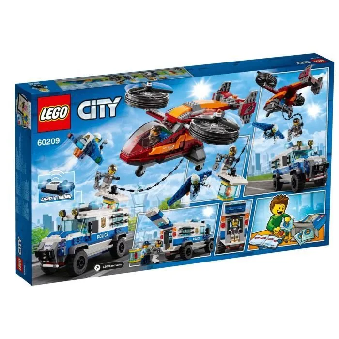 LEGO® City 60209 La police et le vol de diamant-1