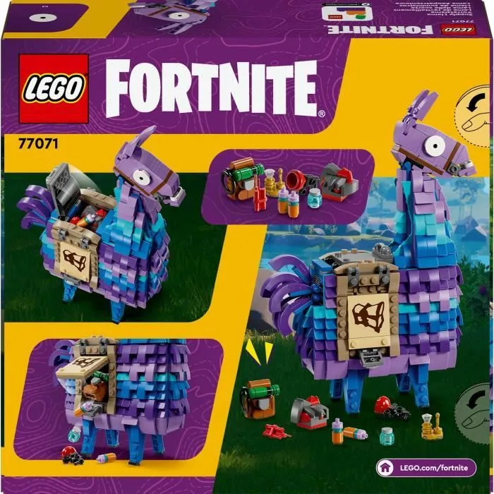 LEGO Fortnite 77071 Lama de ravitaillement - Figurine inspirée du jeu vidéo pour ados-5