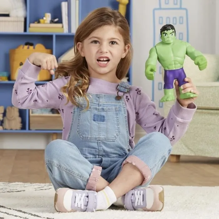 Figurine géante Hulk de 22,5 cm - Marvel Spidey et ses Amis Extraordinaires - HASBRO-2