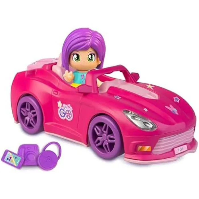 Figurine Pinypon - Assortiment Voiture ou Moto - Enfant - 1 Figurine - À partir de 3 ans - Mixte-0