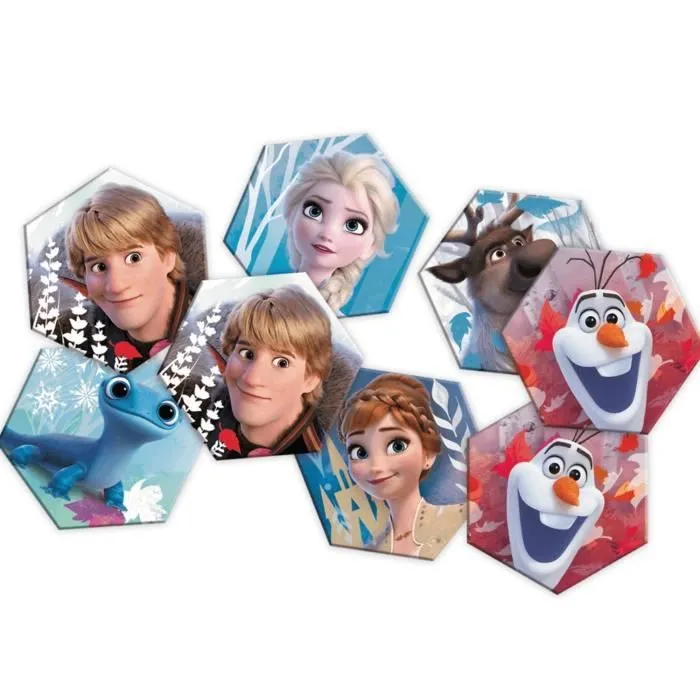 Jeu de mémoire Disney Frozen II - TREFL - Memos 2 - 36 cartes - Mixte - A partir de 3 ans-1