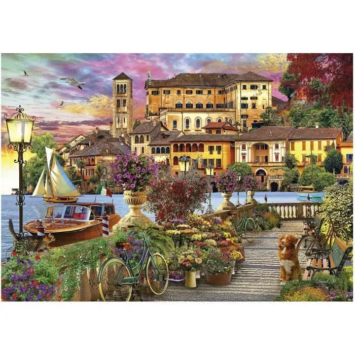 PROMENADE ITALIENNE - Puzzle de 1500 pièces-1