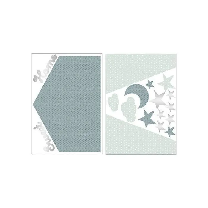 SAUTHON BABY DECO - Stickers home céleste-0