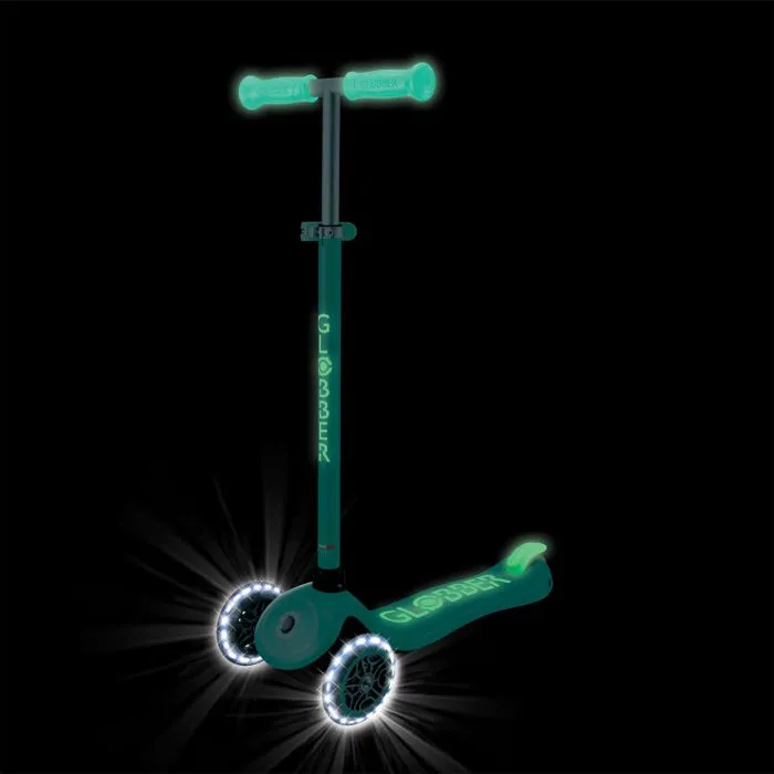 Globber - Trottinette 3 roues PRIMO PLUS GLOW LIGHTS - Vert menthe-3