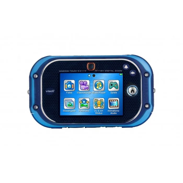 Appareil photo tactile VTECH Kidizoom Touch 5.0 - Bleu - 5 ans et plus - 6 jeux interactifs-0