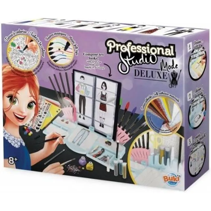 Jouet créatif - Buki - Professional Studio Mode Deluxe - Violet - Mixte - Jusqu'à 30 kg-0