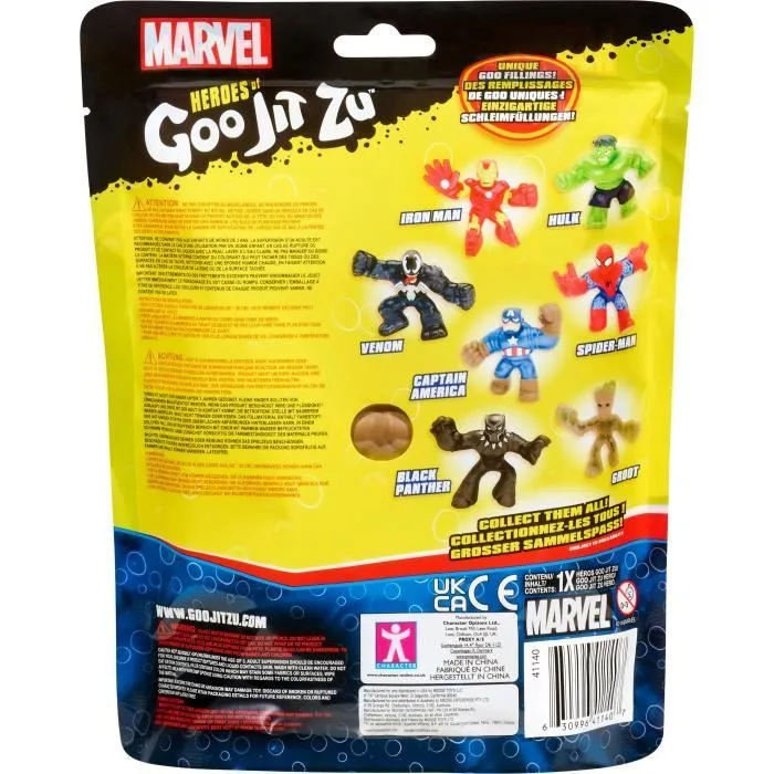 Figurine d'action - MOOSE TOYS - Groot 11cm - Goo Jit Zu Marvel-4