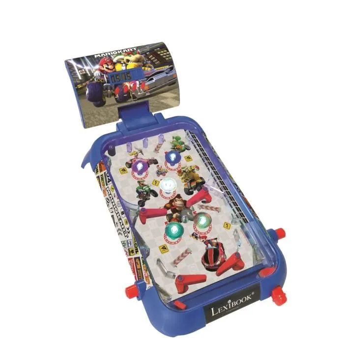 MARIO KART - Flipper Électronique - Effets lumineux et sonores - LEXIBOOK-4