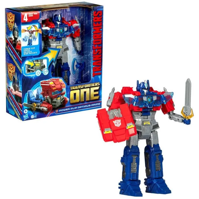 Figurine Transformers One Power Flip Optimus Prime-0