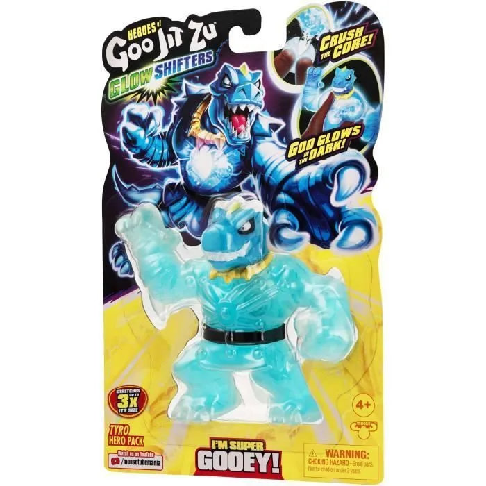 Figurines 11cm Glow Shifters - MOOSE TOYS - GOO JIT ZU Saison 5 - Pour Enfant de 4 ans et plus - Garantie 2 ans - Modèle aléatoire-7
