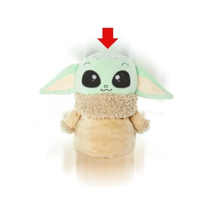 Star Wars-Peluche Grogu sautillant-Actions et effets sonores HPG48-2