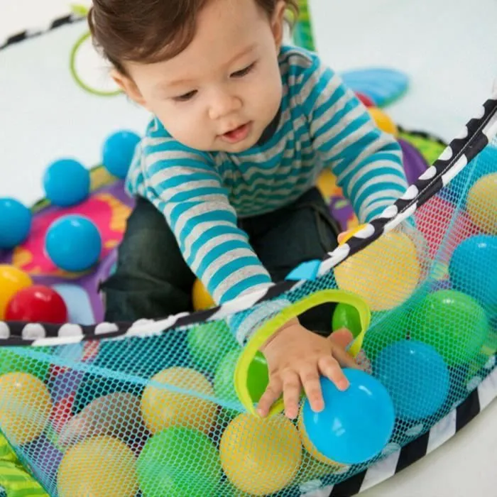 Tapis de jeu Dès la naissance - Bébé mixte Piscine à Balles Tapis D'Éveil Avec 30 Balles Bébé Enfants Couverture Matelas - DE Stock-3