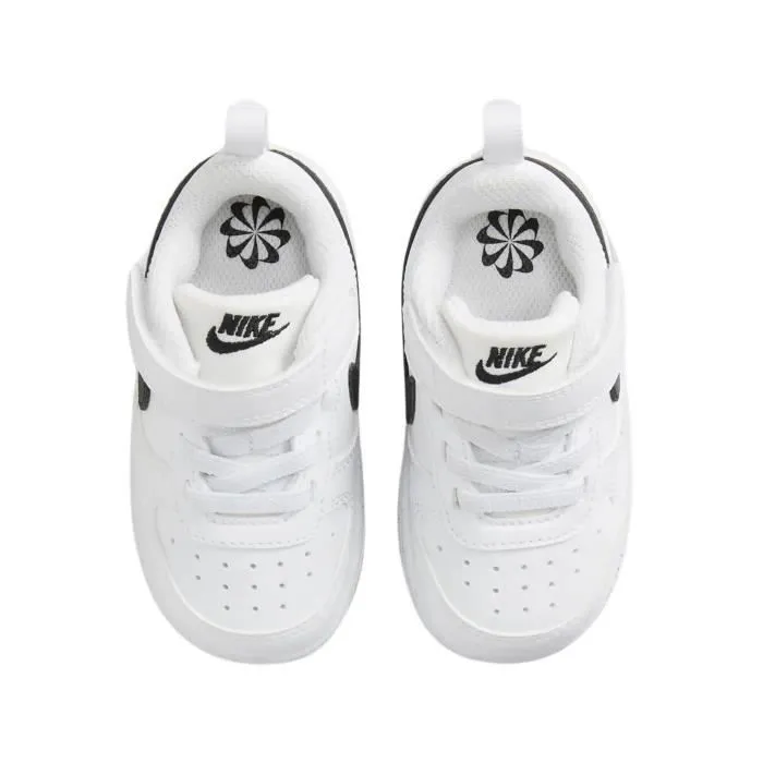 Chaussures pour Bébé - Nike - Court Borough Low Recraft - Blanc - Lacets - Plat-2