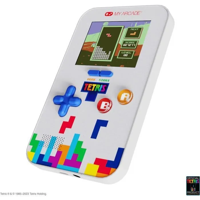 Console rétrogaming - My Arcade - Go Gamer Classic Portable Tetris - Jeu rétrogaming - Ecran 6cm Haute Résolution (+300 jeux inclus)-4