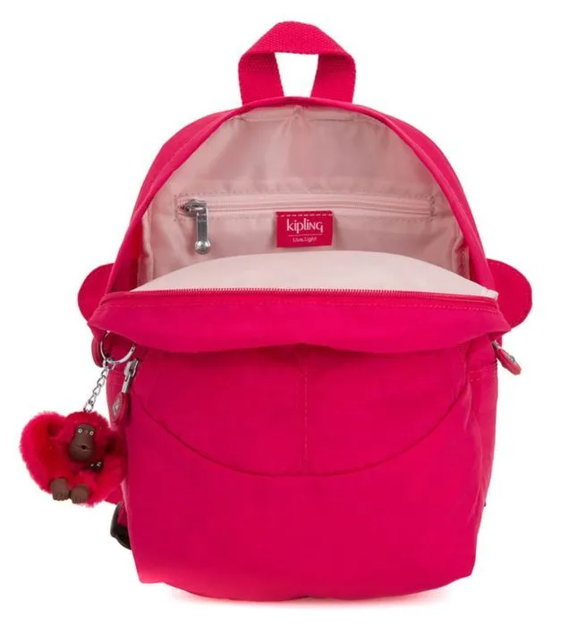 Sac à dos - Kipling - Faster True Pink - Rose - 100% polyester - Résistant à l'eau-3