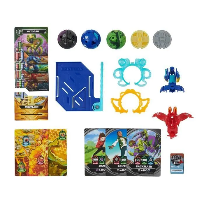 BAKUGAN - Battle Pack - 3 Bakugan + 2 Bakugan Special Attack-2