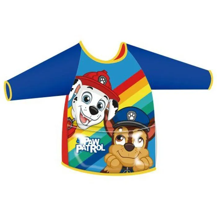Tablier de peinture pour enfants Paw Patrol Rainbow, blouse Numéro d'article : ADX15322PW-0