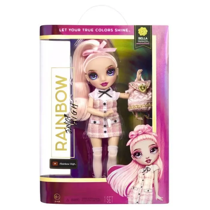 Rainbow High - Junior High Série 2 - Poupée Mannequin 22cm - Bella-3