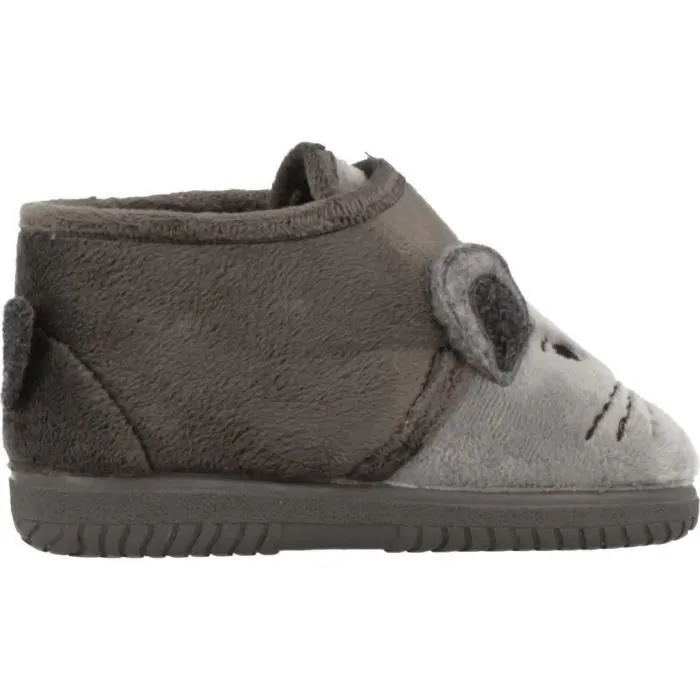 Chausson - VICTORIA - 82774 - Gris - Confortable - Bonne adhérence-3