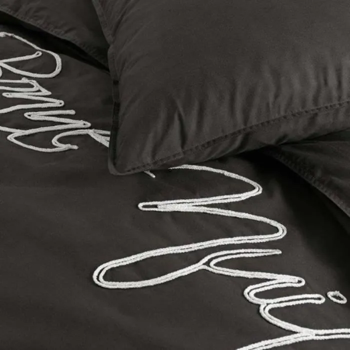 Housse de Couette - Papillon Napier - 200x220 cm - 2 Taies 60x70 cm - Gris - Percale 100% Coton-2