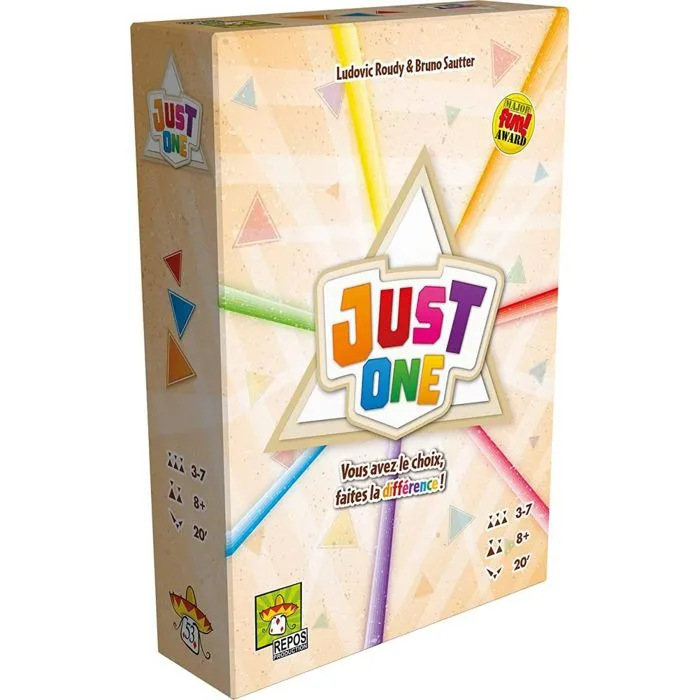 Jeu de société Just One - ASMODEE - À partir de 8 ans - 3 à 7 joueurs - 20 minutes-1