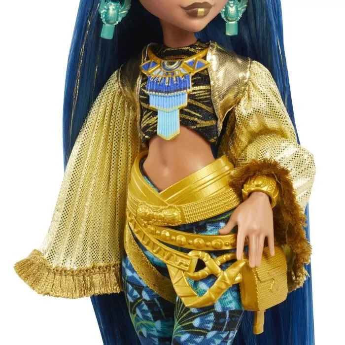 Monster High-Poupée Cleo De Nile avec tenue pour le Monster Fest HXH81-2