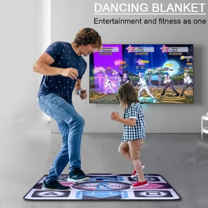 Tapis de danse, tapis de danse USB tapis de danse tapis de danse tapis Pad musique électronique tapis de jeu jouets perte de po 450-3