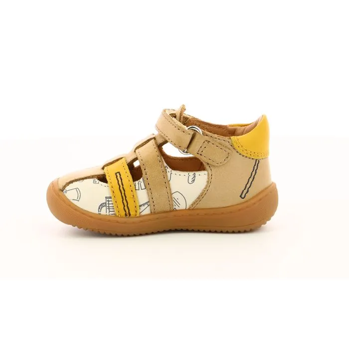 Salomés - Aster - Prato - Cuir - Beige - Scratch-3