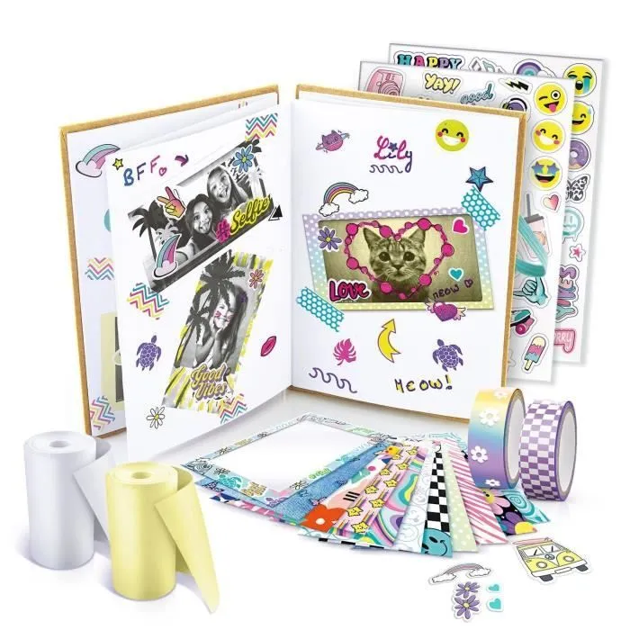 PHOTO CREATOR - Coffret Album Photo pour appareil photo à impression instantanée - Compatible Photo Creator - CLK 007 - Canal Toys-2