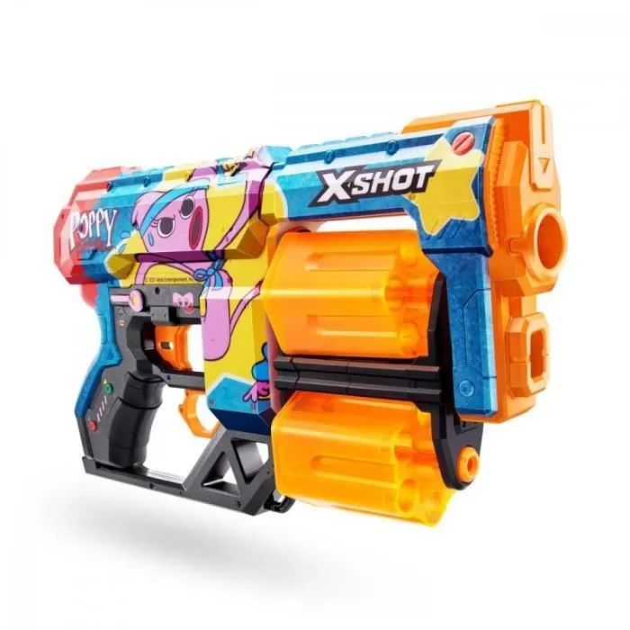 X-SHOT SKINS DREAD (12 FLECHETTES) POPPY PLAYTIME S1KISSY ZURU X-SHOT-2