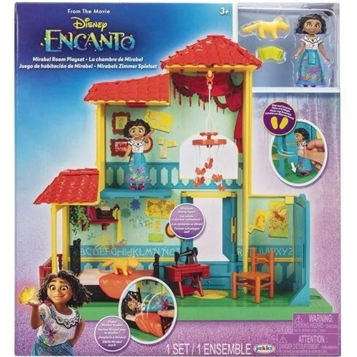 JAKKS PACIFIC - Disney Encanto Mirabel Magic Room Playset - Vert - Enfant - Mixte-0