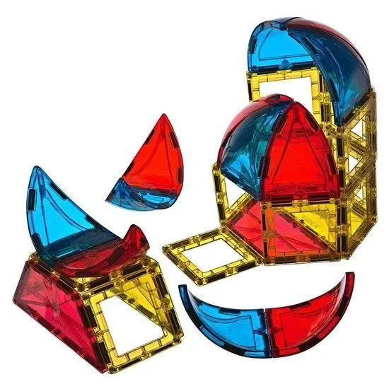 Ensemble de dômes magnétiques 3D de Playmags - 28 pièces-1