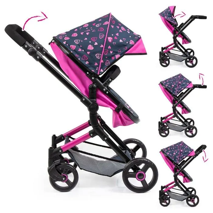 Landau - poussette Bayer design - 18418AA - Landau pour poupee Neo Vario, Sac-1